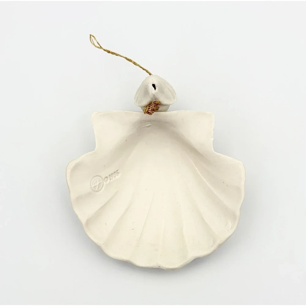 Vintage 1986 Margaret Furlong Heart Shell Angel 3